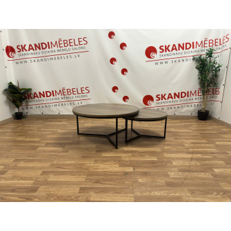 Conjunto de mesas de café Round Set Triangle (Exposición)